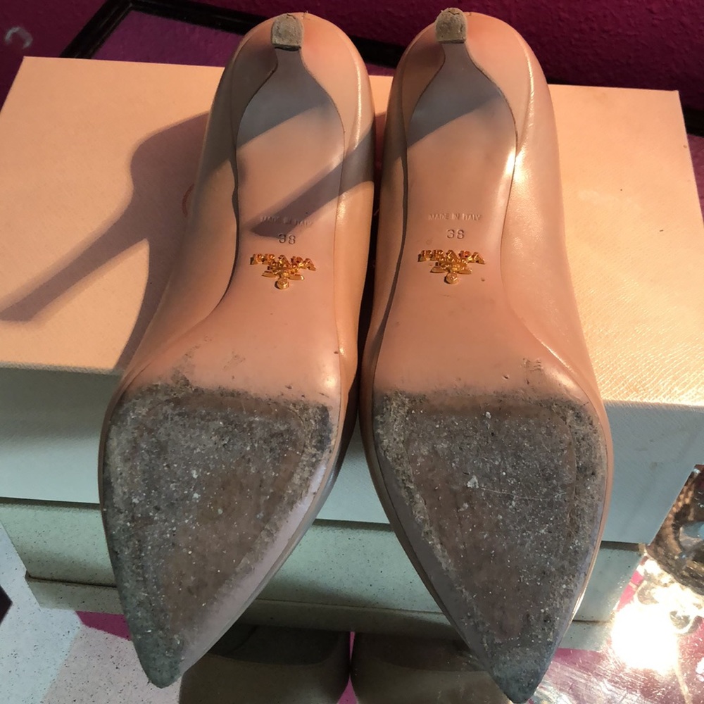 Prada basic nude pumps - Picture 6 of 7